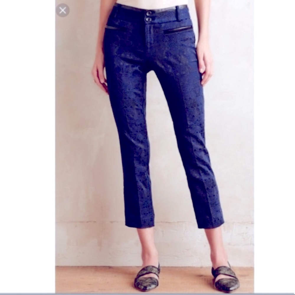 Anthropologie cartonnier Charlie ankle pants
